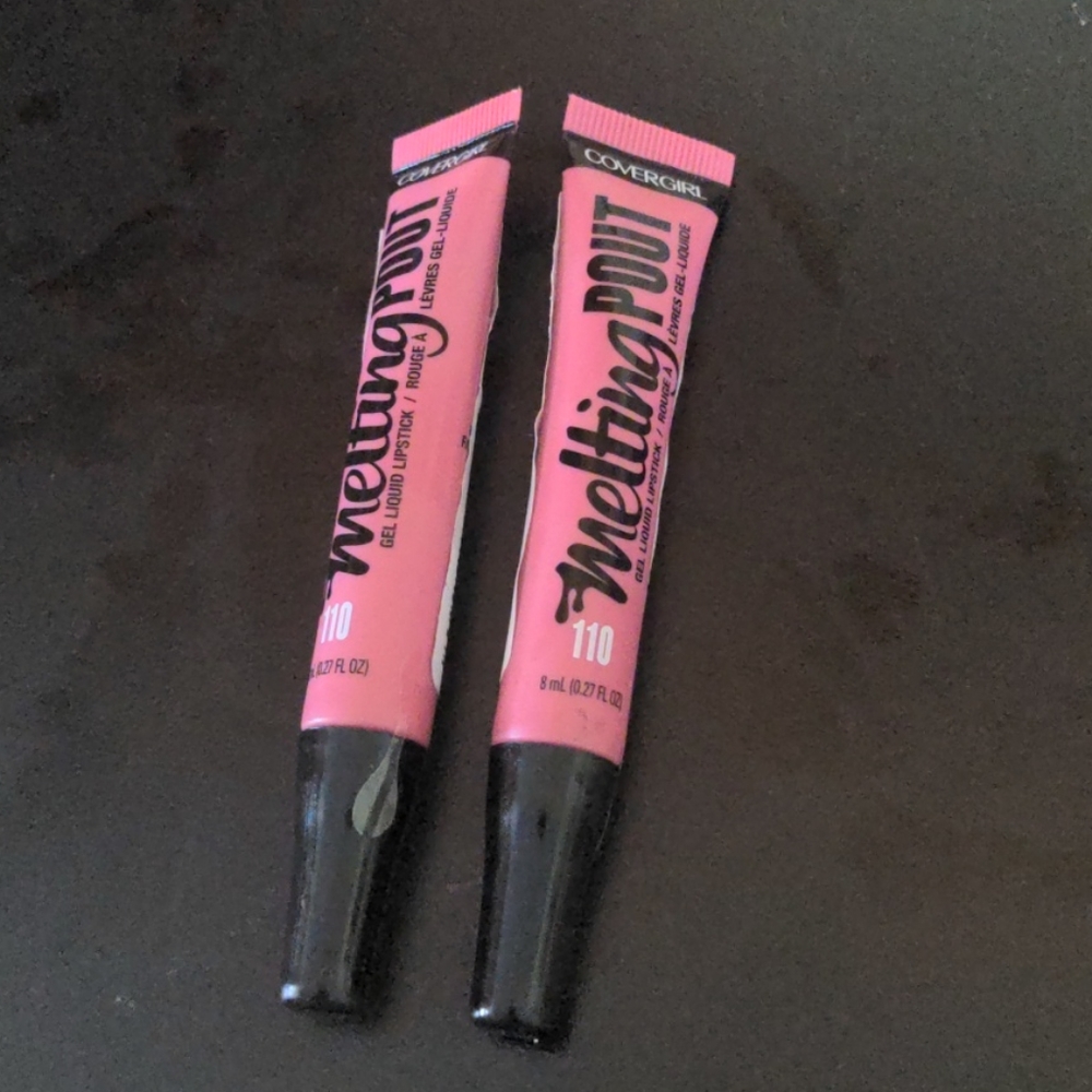 Cover Girl Melting Pout liquid lipstick, 110. Bundle 5 makeup items for $25.